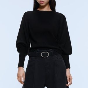 Balloon Sleeve Sweater